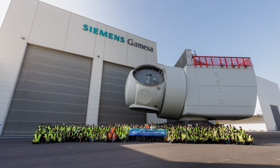 Siemens Gamesa a construit et testé sa 14MW en Chine