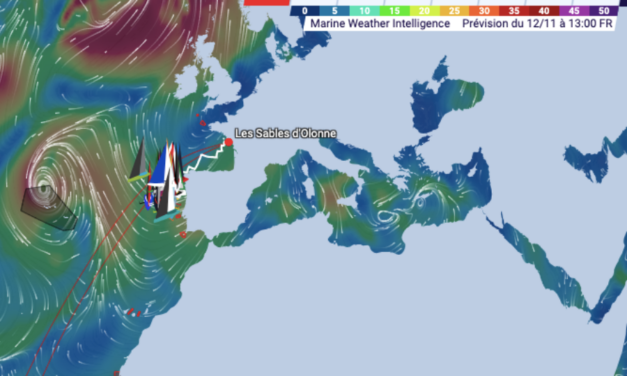 Vendée Globe – Jour 2 : Du vent et des peurs