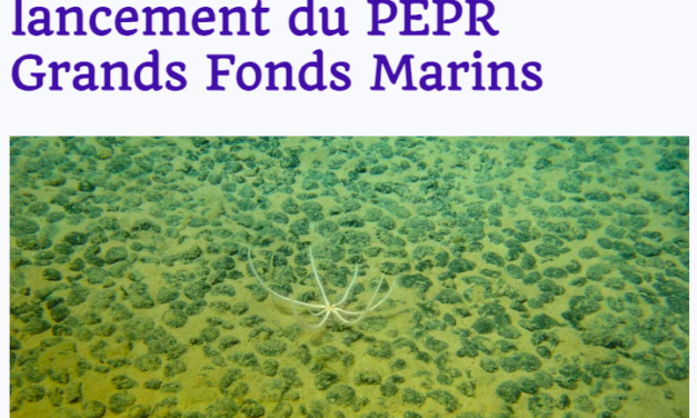 Grands fonds marins : Vous avez un mois pour répondre !