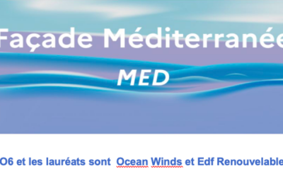 Ocean Winds et EDF Renouvelables sont les deux lauréats de l’AO6 Méditerranée