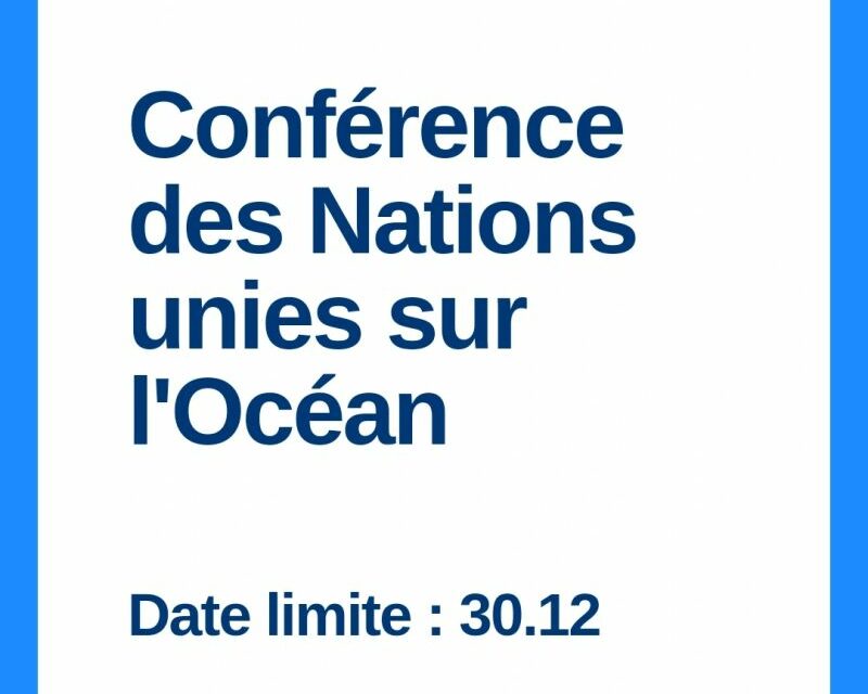 UNOC : Vous avez jusqu’à ce soir pour envoyer votre candidature