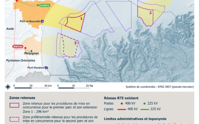 Les tarifs des lauréats de l’Appel d’offres AO6 Méditerranée