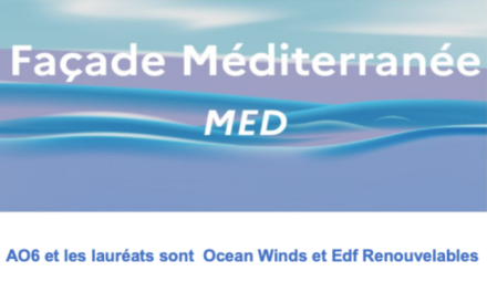 Les lauréats de l’AO6 Méditerranée sont aussi opérateurs des fermes éoliennes pilotes