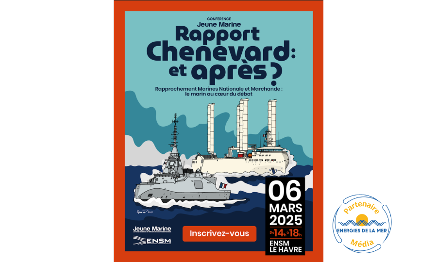 Jeune Marine et l’ENSM organisent une conférence autour du « Rapport CHENEVARD : Et après ? »