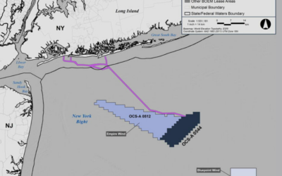 États-Unis : un nouveau projet éolien offshore entre dans la phase d’autorisation fédérale