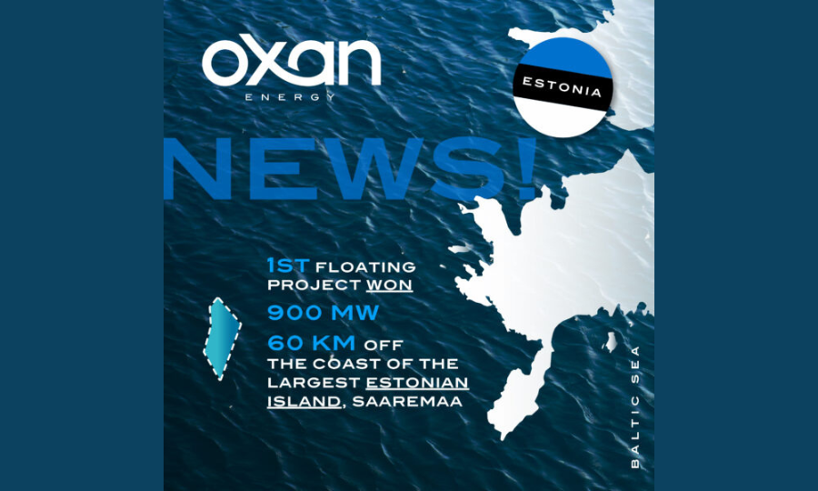 Oxan Energy et SNOW lauréats du premier appel d’offres estonien