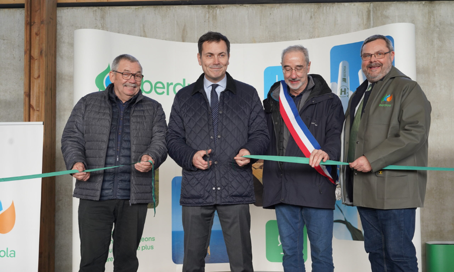 Iberdrola a inauguré sa base d’opération et de maintenance pour le parc éolien en mer de Saint-Brieuc