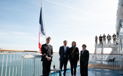 Brittany Ferries fait entrer dans sa flotte le deuxième navire hybride sous pavillon français