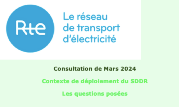 Consultation publique de RTE sur le SDDR de Mars 2024 – Liste de questions – 3