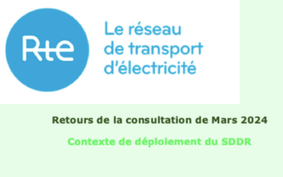 Consultation publique lancée en mars 2024 par RTE sur le SDDR : les réponses – 4