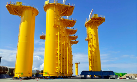 Sarens entre en opération pour les fondations du parc en mer d’Ocean Wind à Yeu Noirmoutier