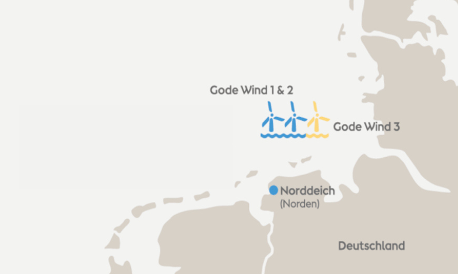 Gode Wind 3 est entièrement opérationnel